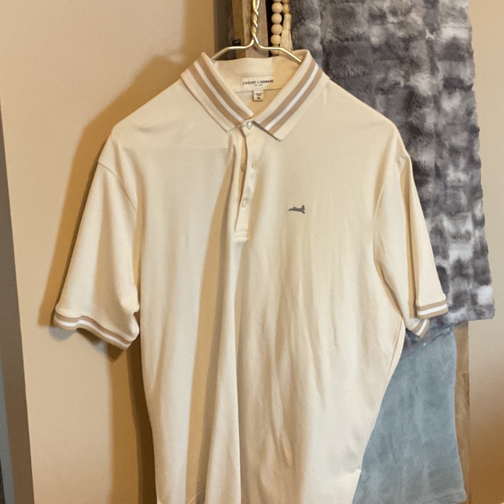 Cream Polo Shirt